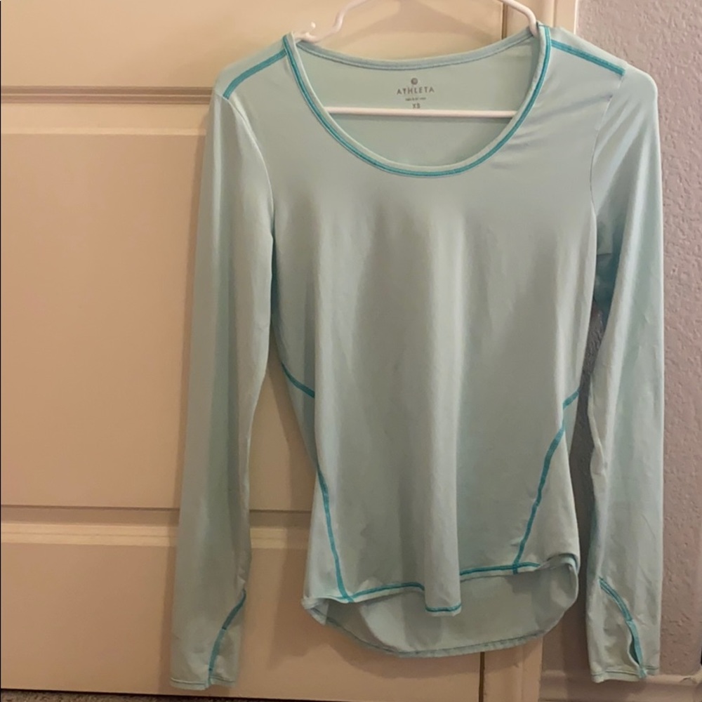 Athleta Blue long sleeve